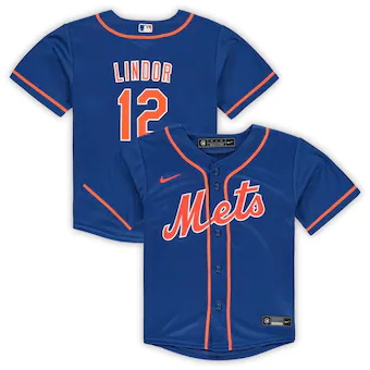 toddler nike francisco lindor royal new york mets alternate